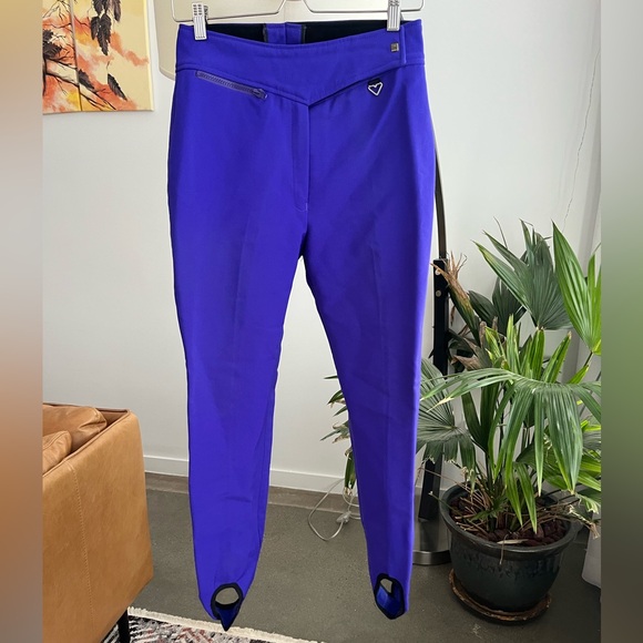 Vintage Obermeyer Wool Winter Stirrup Pants - Picture 1 of 6